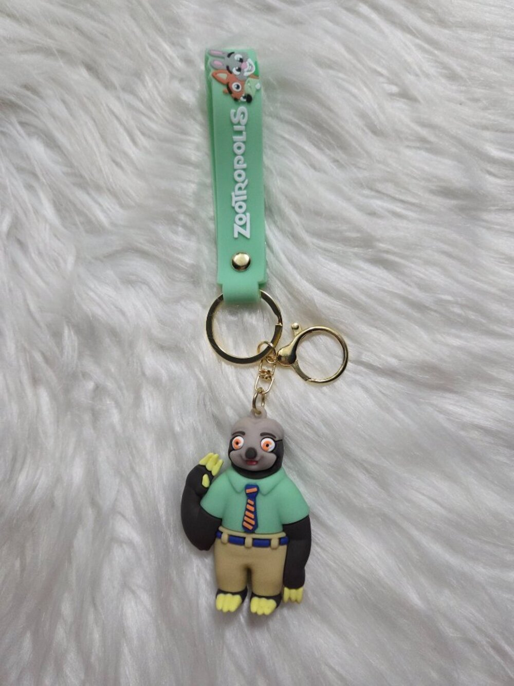 Zootopia Sloth Keychain
